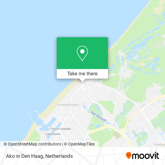 Ako in Den Haag map