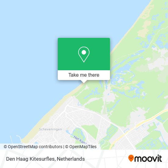 Den Haag Kitesurfles map