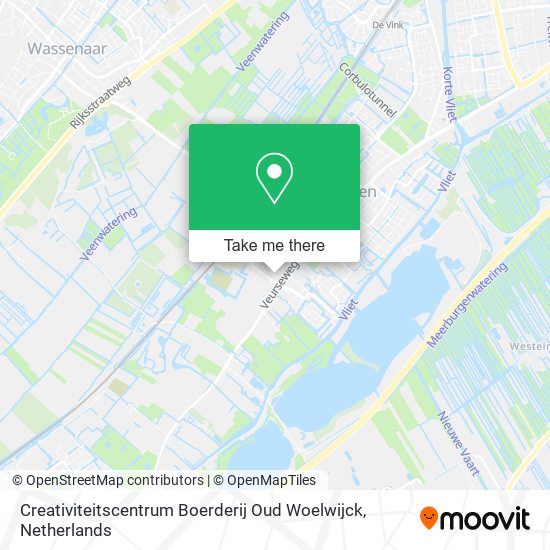 Creativiteitscentrum Boerderij Oud Woelwijck map