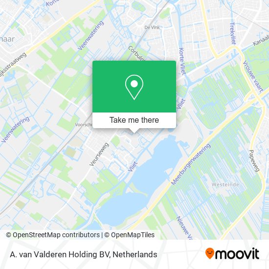 A. van Valderen Holding BV map