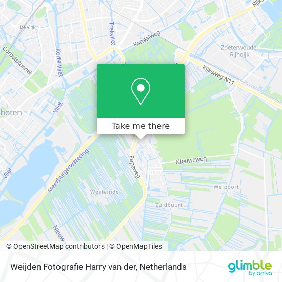 Weijden Fotografie Harry van der map