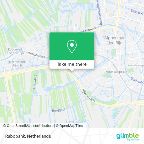 Rabobank map