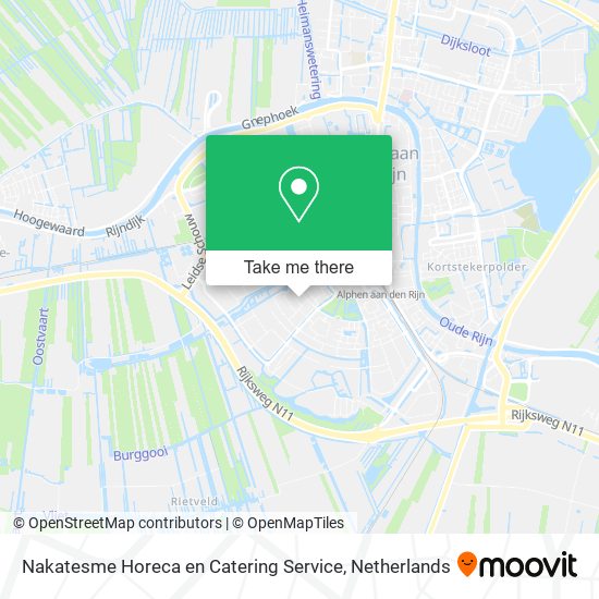 Nakatesme Horeca en Catering Service map