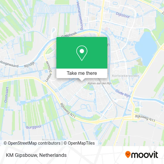 KM Gipsbouw map