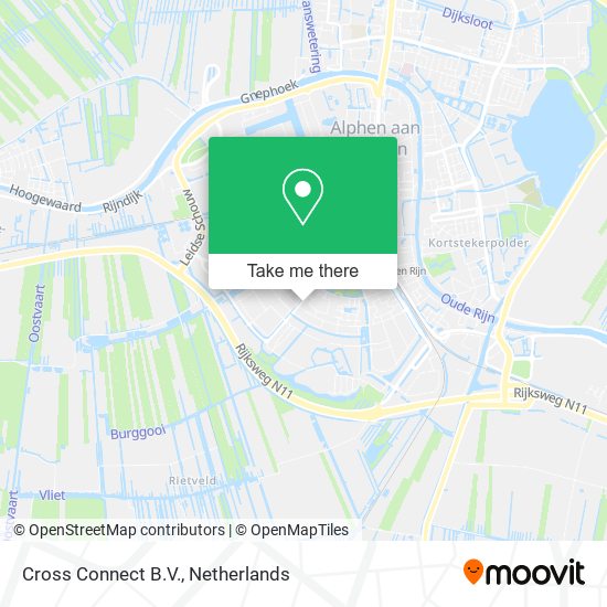 Cross Connect B.V. map
