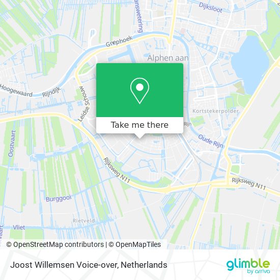 Joost Willemsen Voice-over map