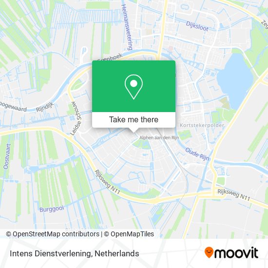 Intens Dienstverlening map