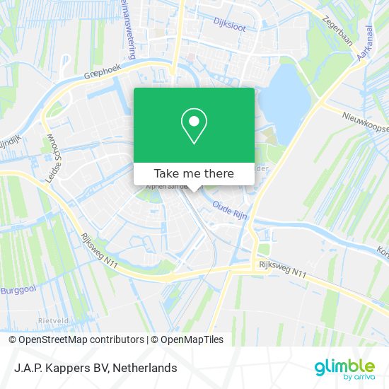 J.A.P. Kappers BV map