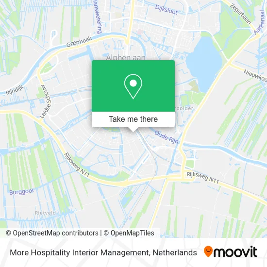 More Hospitality Interior Management map