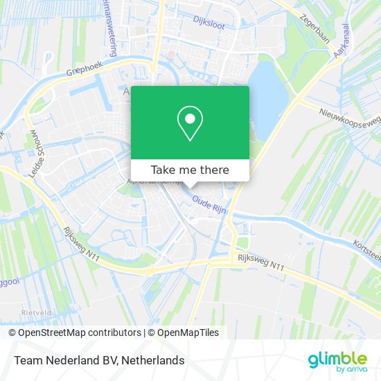 Team Nederland BV map