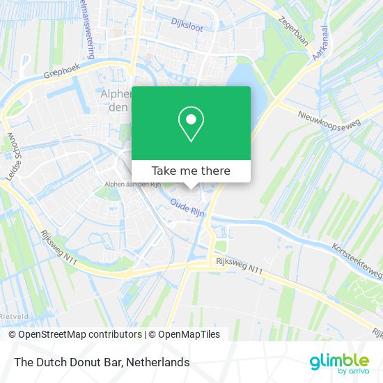 The Dutch Donut Bar Karte