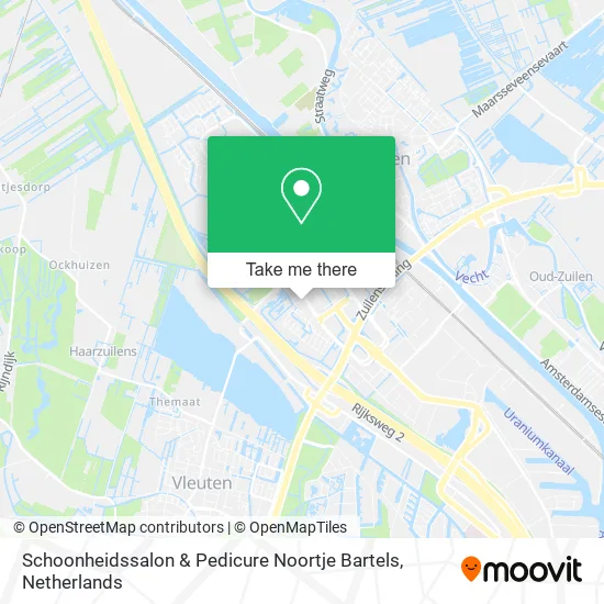 Schoonheidssalon & Pedicure Noortje Bartels map