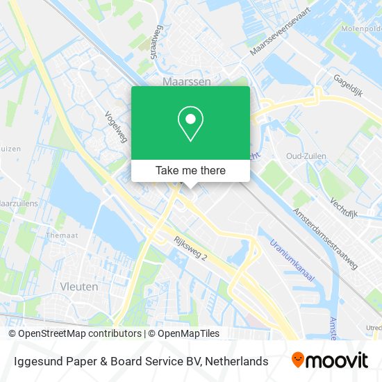 Iggesund Paper & Board Service BV map