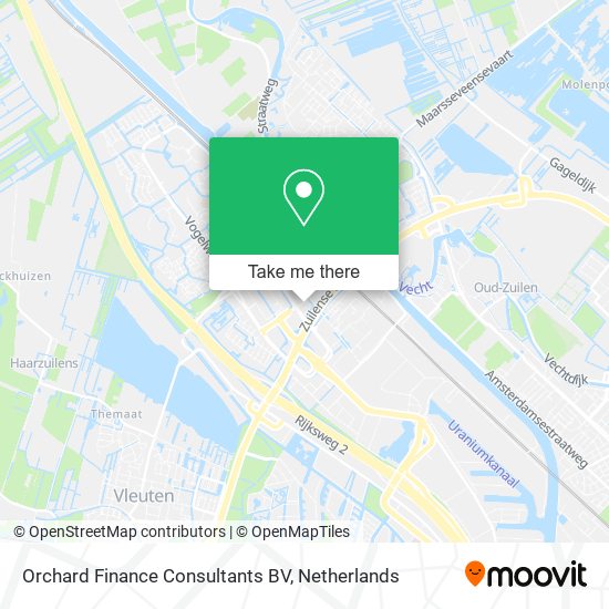 Orchard Finance Consultants BV map