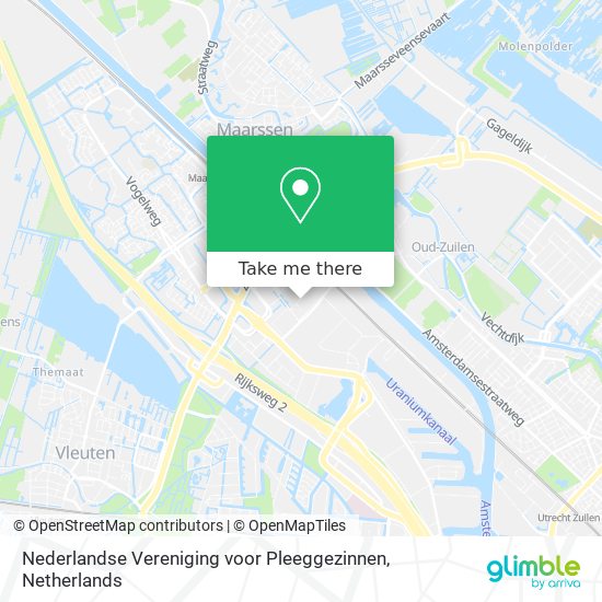 Nederlandse Vereniging voor Pleeggezinnen map