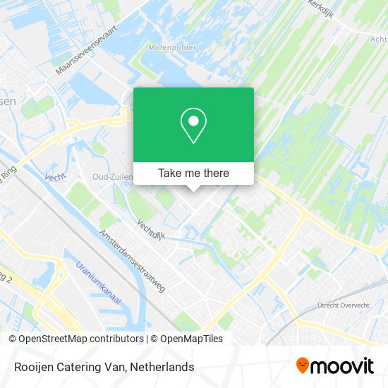 Rooijen Catering Van map