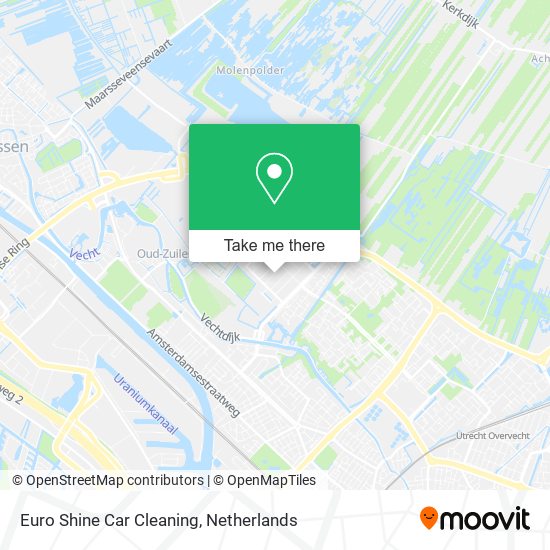 Euro Shine Car Cleaning map