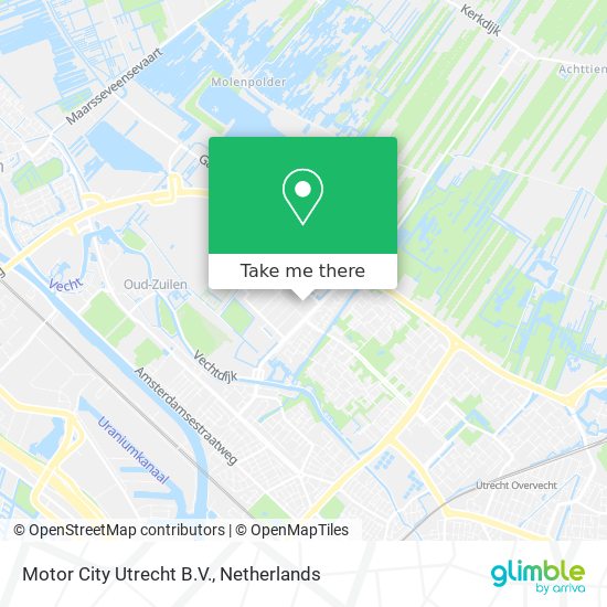 Motor City Utrecht B.V. Karte