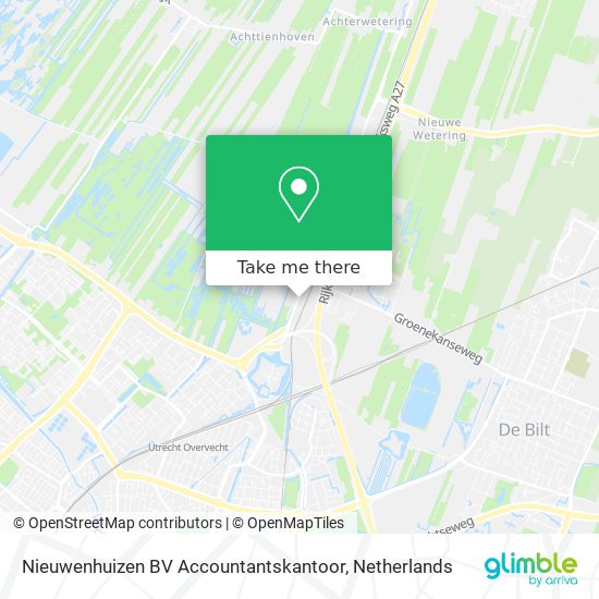 Nieuwenhuizen BV Accountantskantoor Karte