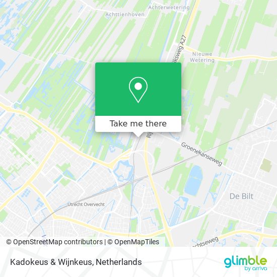 Kadokeus & Wijnkeus map