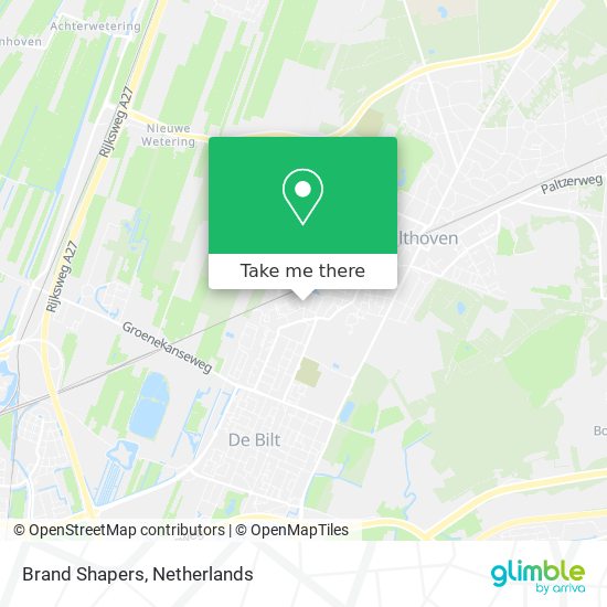 Brand Shapers map