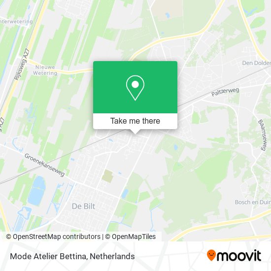 Mode Atelier Bettina map