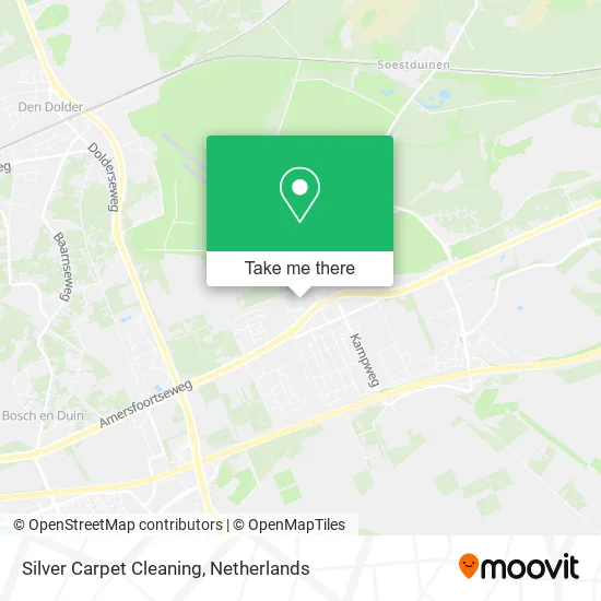Silver Carpet Cleaning map