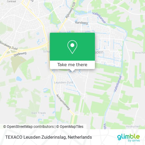 TEXACO Leusden Zuiderinslag map