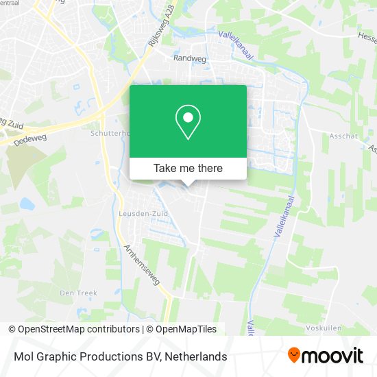 Mol Graphic Productions BV map