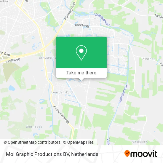 Mol Graphic Productions BV map