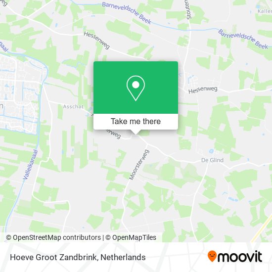 Hoeve Groot Zandbrink map