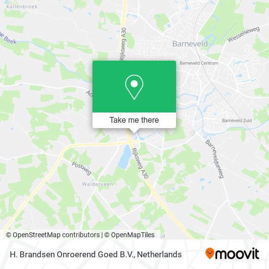 H. Brandsen Onroerend Goed B.V. map