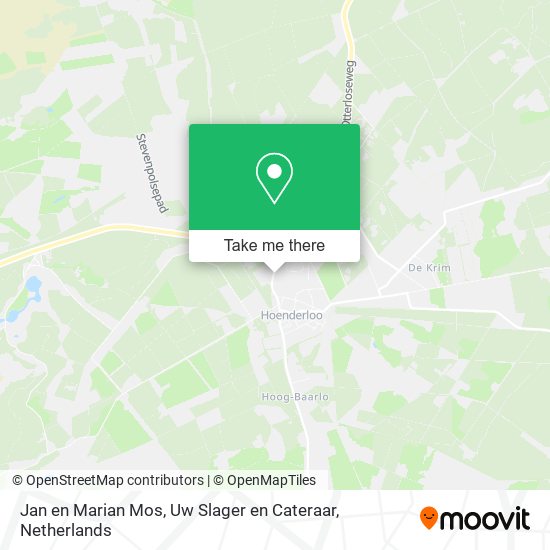 Jan en Marian Mos, Uw Slager en Cateraar map