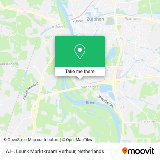 A.H. Leunk Marktkraam Verhuur map