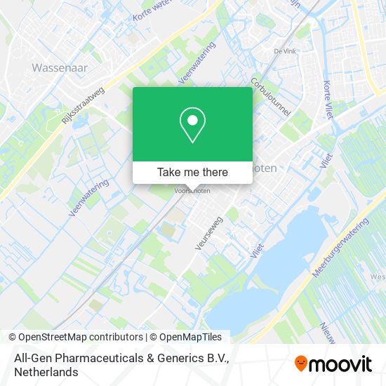 All-Gen Pharmaceuticals & Generics B.V. map