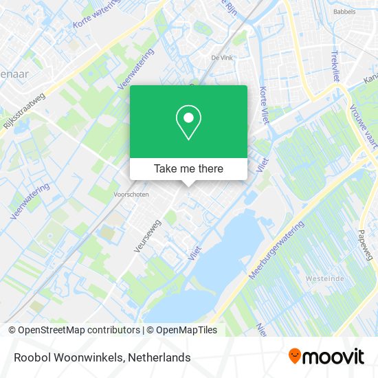 Roobol Woonwinkels map