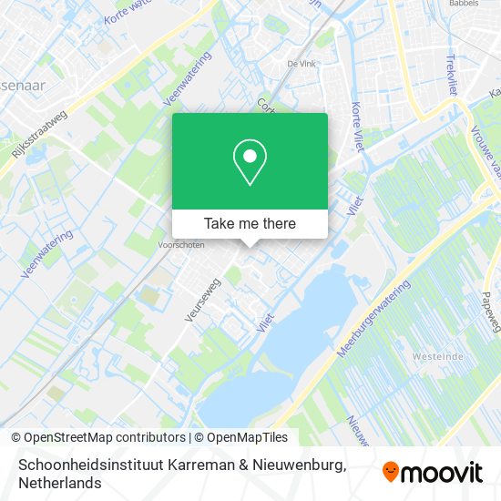Schoonheidsinstituut Karreman & Nieuwenburg Karte