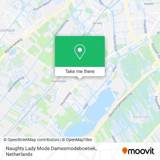 Naughty Lady Mode Damesmodeboetiek map