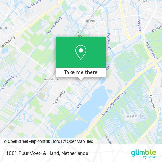 100%Puur Voet- & Hand map