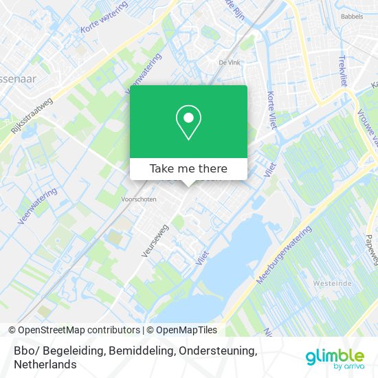 Bbo/ Begeleiding, Bemiddeling, Ondersteuning Karte