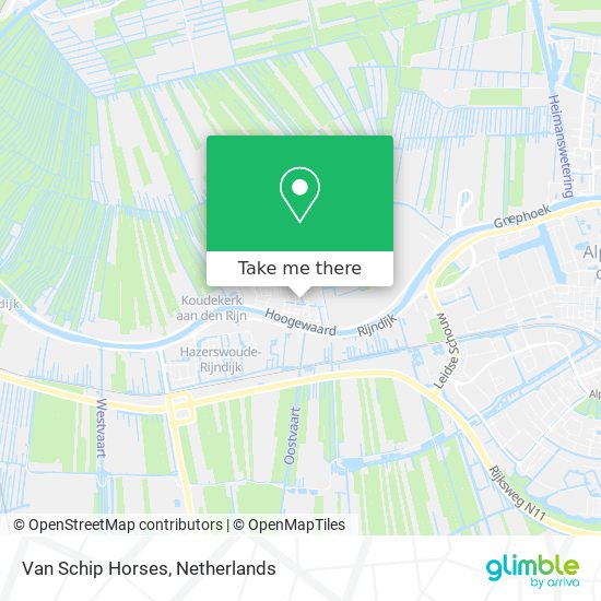 Van Schip Horses map