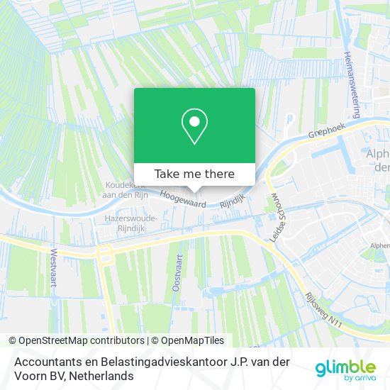 Accountants en Belastingadvieskantoor J.P. van der Voorn BV map