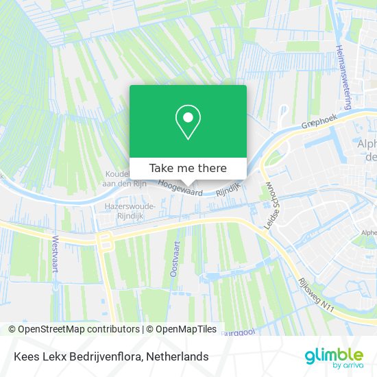 Kees Lekx Bedrijvenflora map