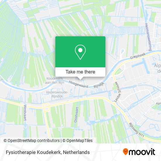 Fysiotherapie Koudekerk Karte