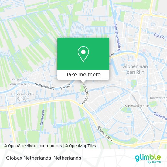 Globax Netherlands Karte