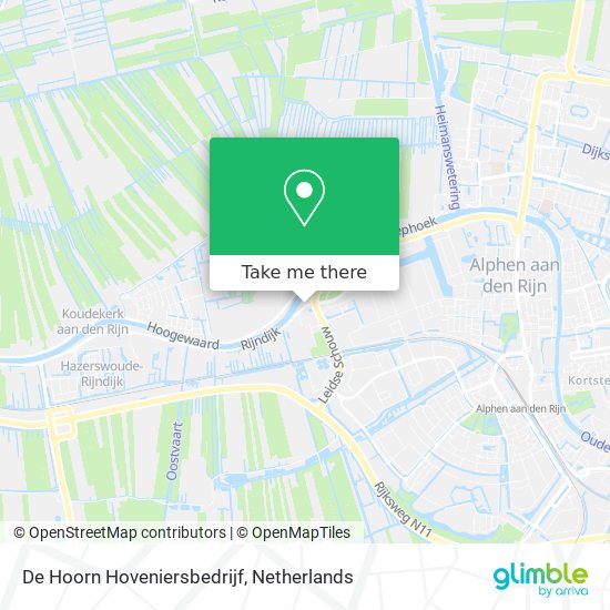De Hoorn Hoveniersbedrijf map