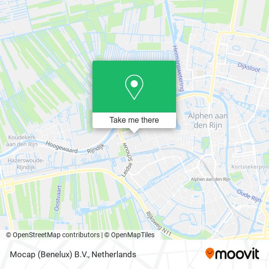 Mocap (Benelux) B.V. Karte