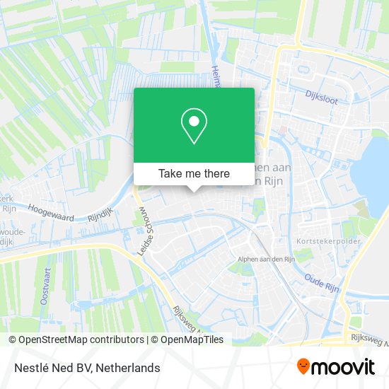 Nestlé Ned BV map