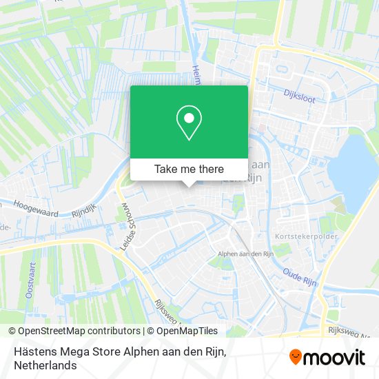 Hästens Mega Store Alphen aan den Rijn Karte