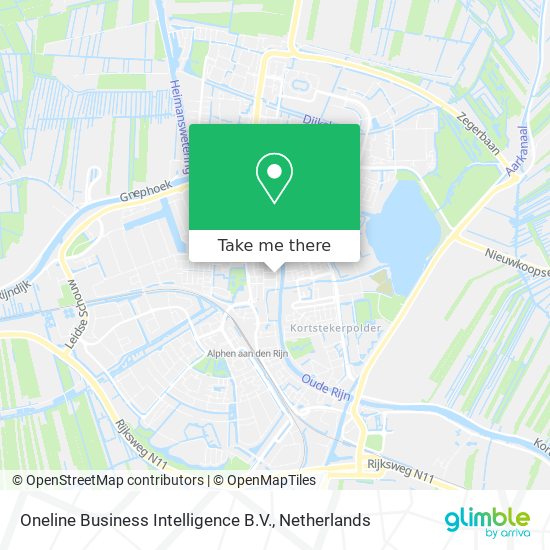 Oneline Business Intelligence B.V. Karte